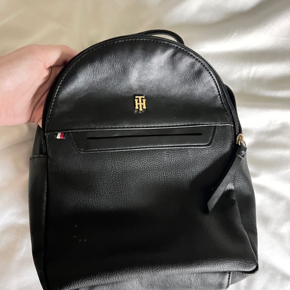 Tommy hilfiger mini leather backpack